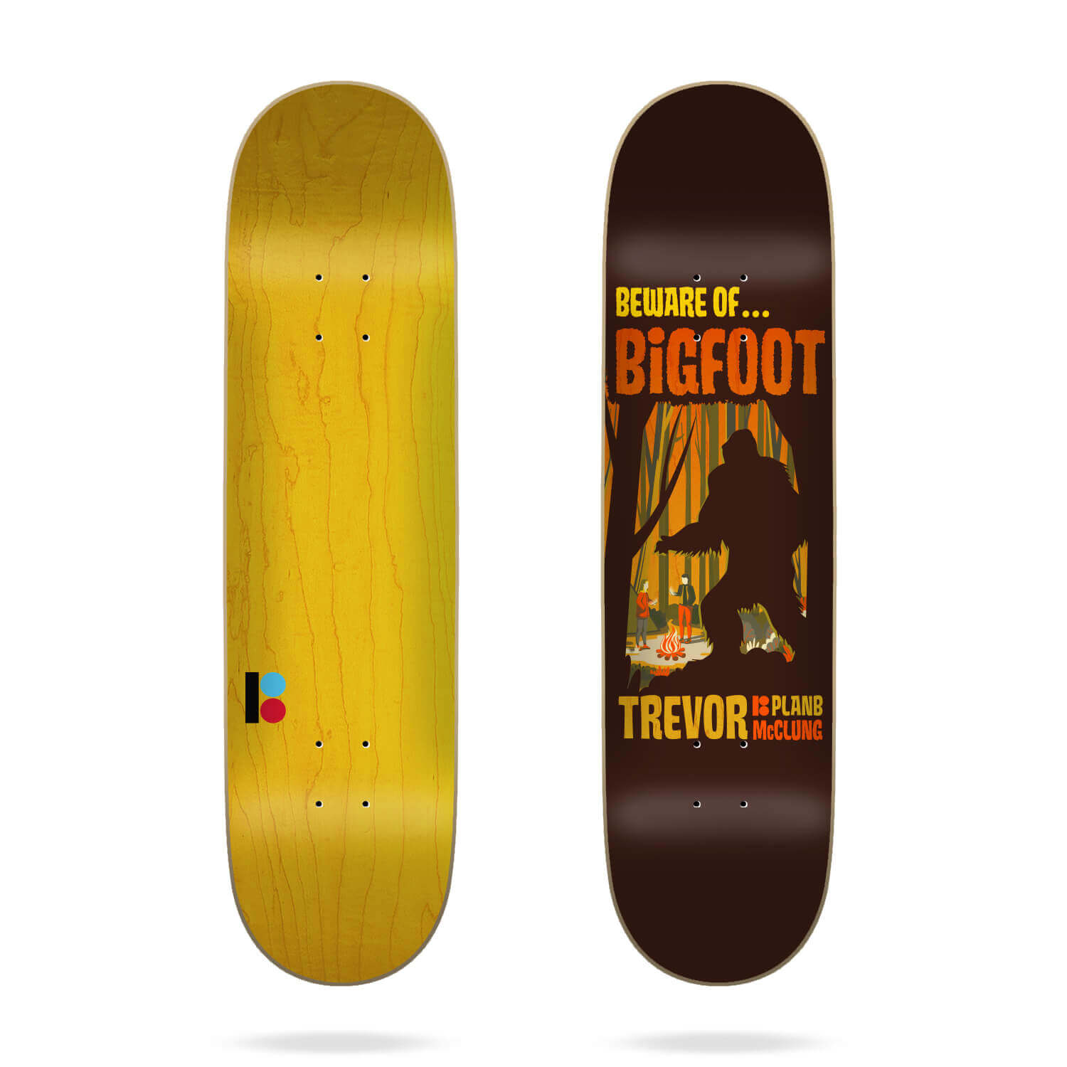 Plan B Trevor Bigfoot 8.5" Deck - Skate Decks - Plan B Skateboards