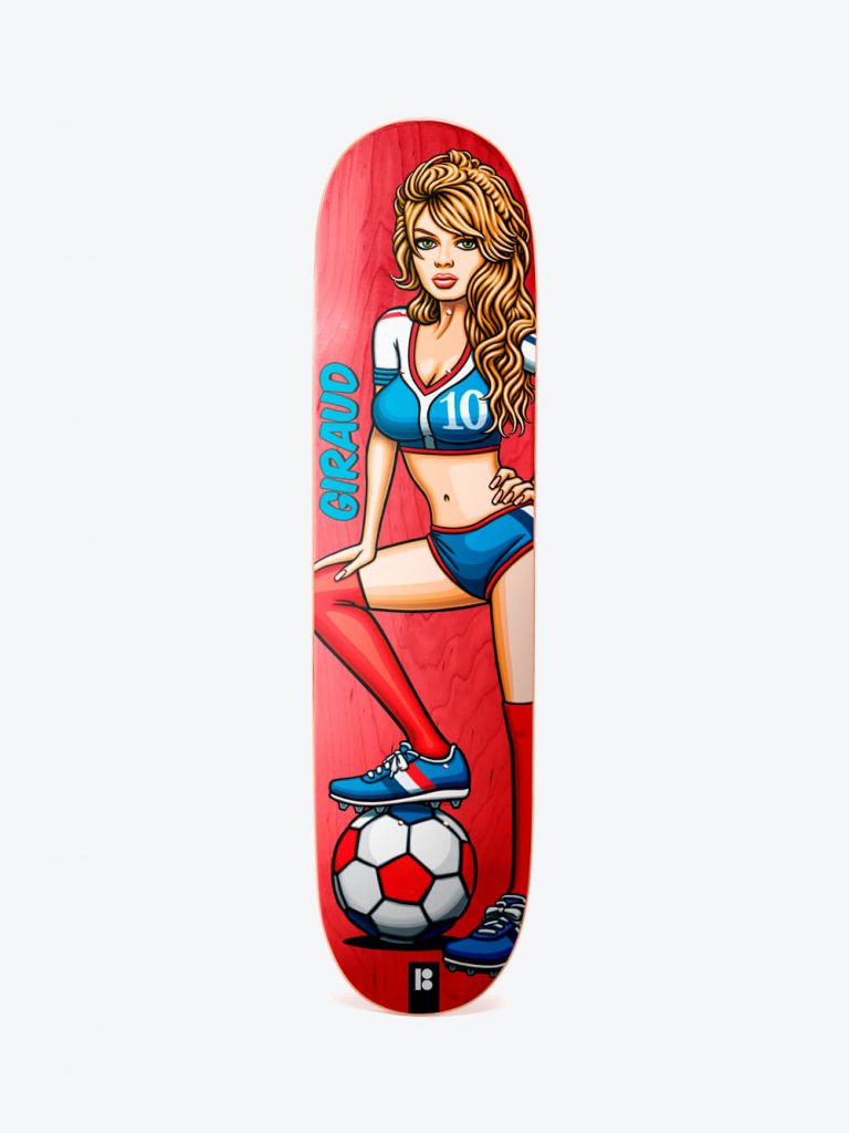Planche De Skate Plan B Giraud X Warriors 8.125" - Deck Neuf Pour Skateboard